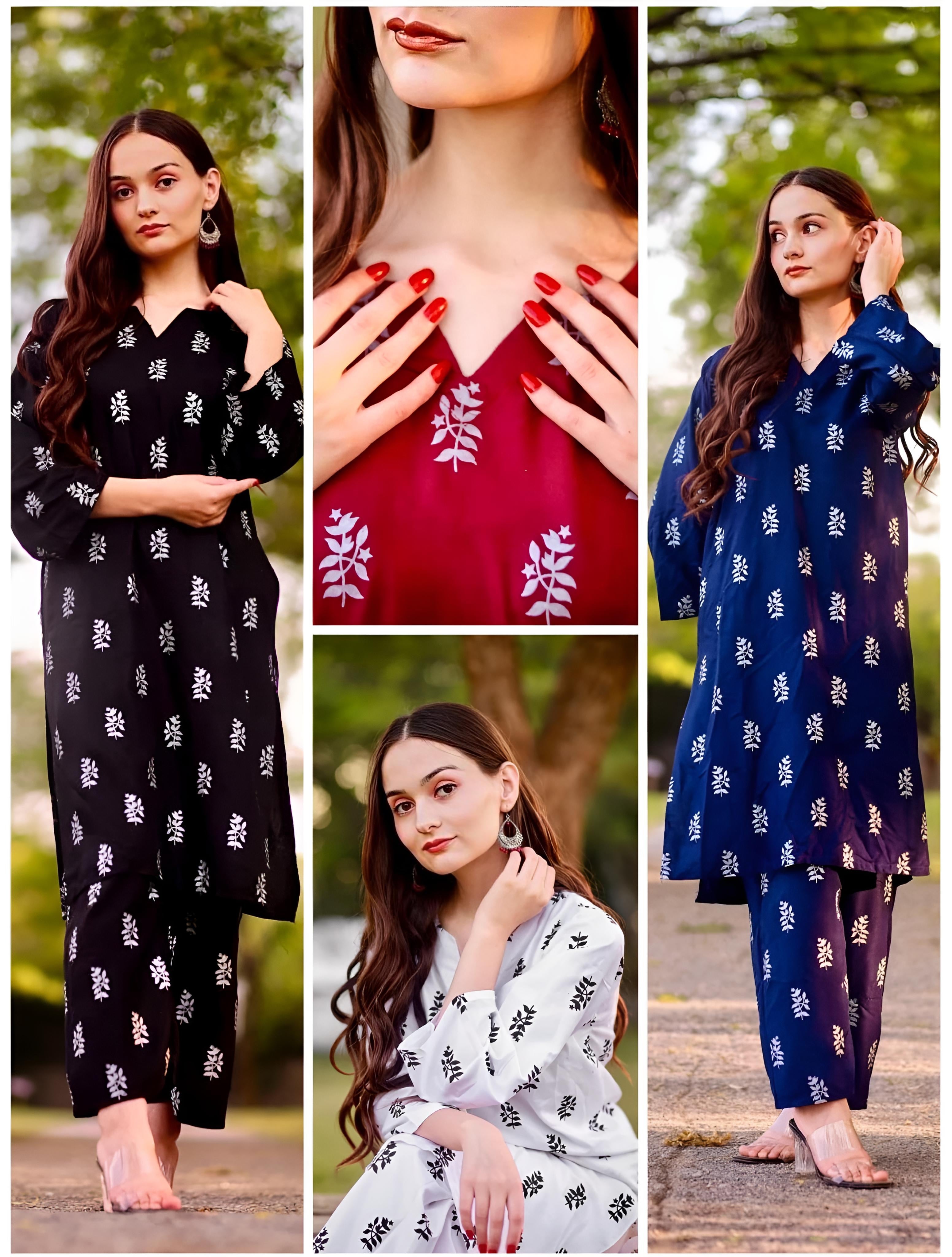 Lily Luxe 2pc stitched