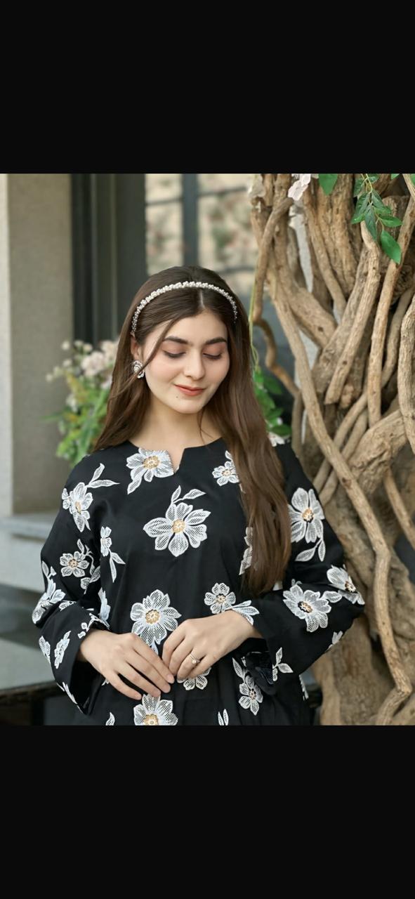 Blush Embosed Trending 2PC