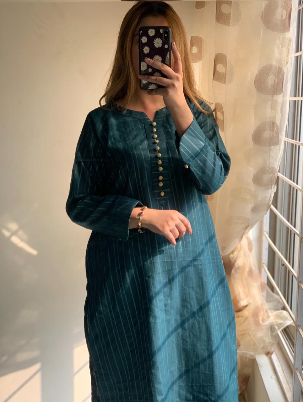 khaddar design 2PC